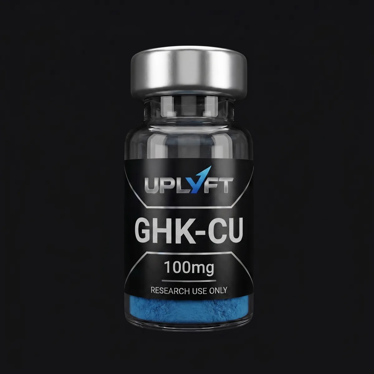 UPLYFT GHK-Cu 100mg research peptide vial